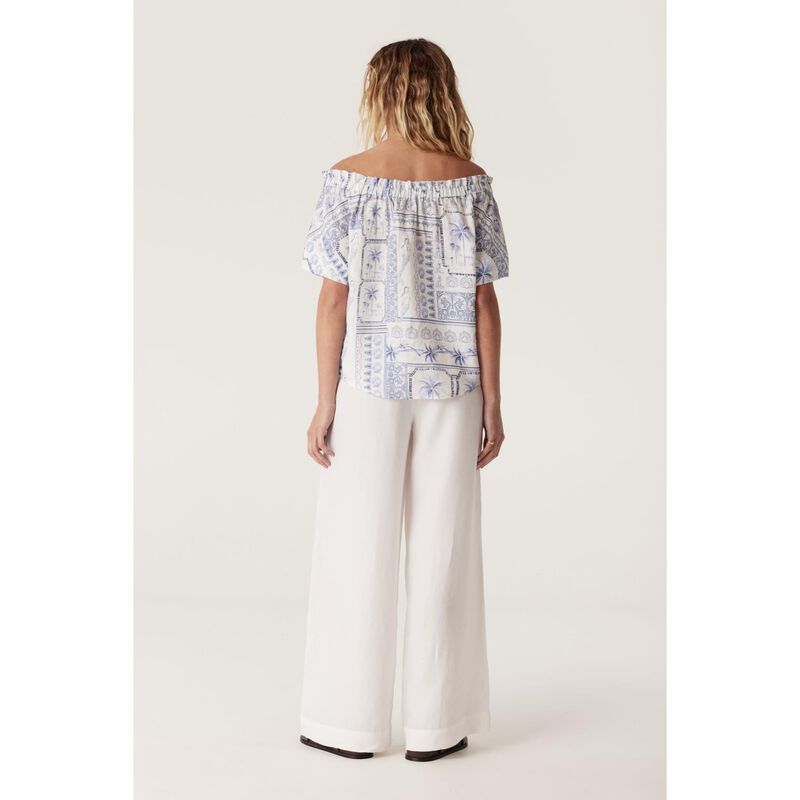 Cable Seychelles Linen Top image number 1